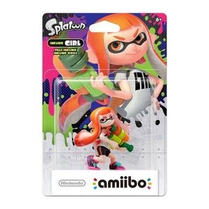 Splatoon Orange Inkling Girl amiibo